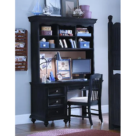 Computer Desk and Hutch